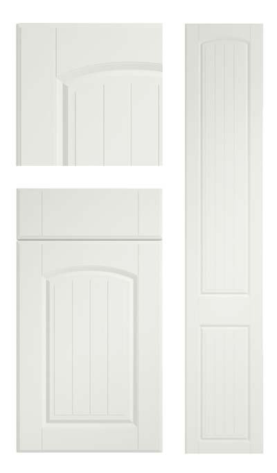Bourbon arched raised panel traditional style kitchen door. Alternative to Berwick